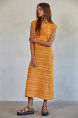 Crochet Midi Dress
