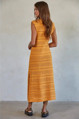Crochet Midi Dress