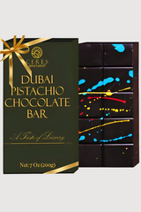 Dark Chocolate Dubai Crispy Knafeh Pistachio Bar