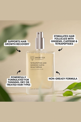 Tetrapeptide and Ginseng Hair & Scalp Serum