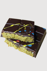 Dark Chocolate Dubai Crispy Knafeh Pistachio Bar