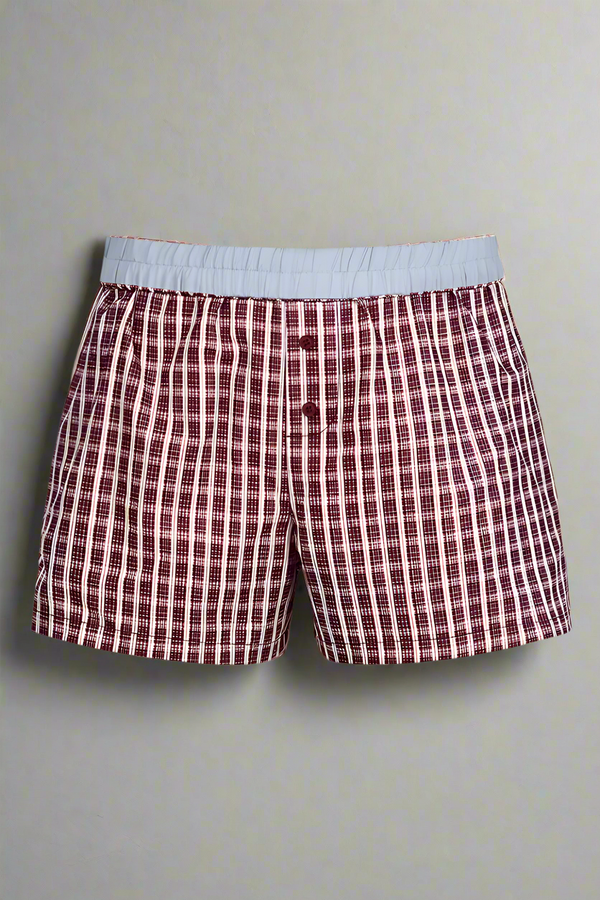 Everywhere Everyday Striped Elastic Waist Boxer Shorts