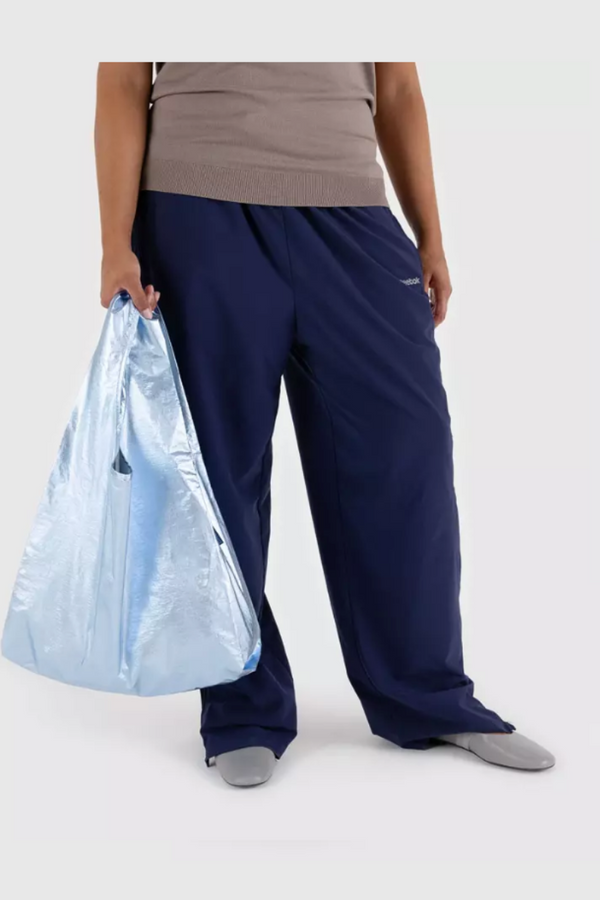 Standard Baggu - Metallic Light Blue