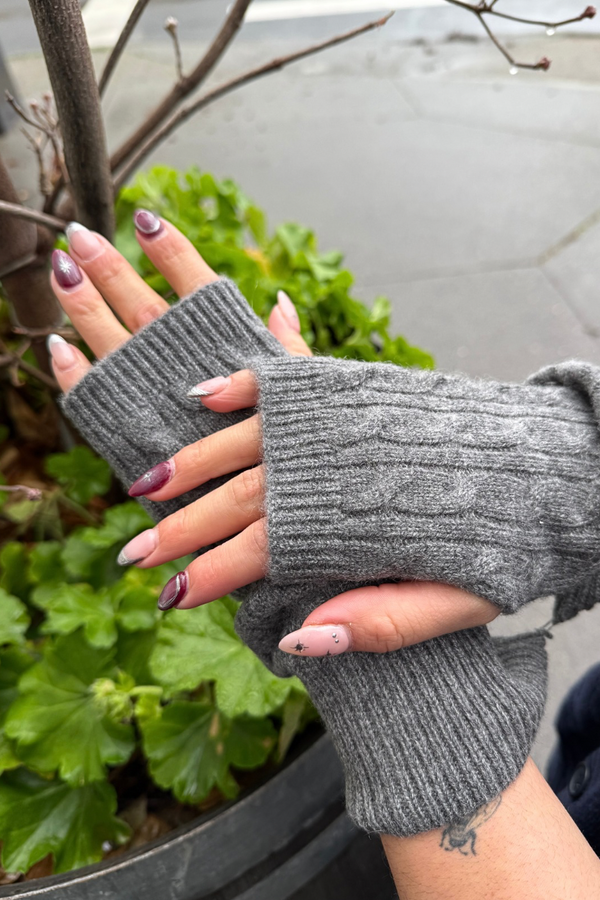 Cashmere Cable Handwarmer