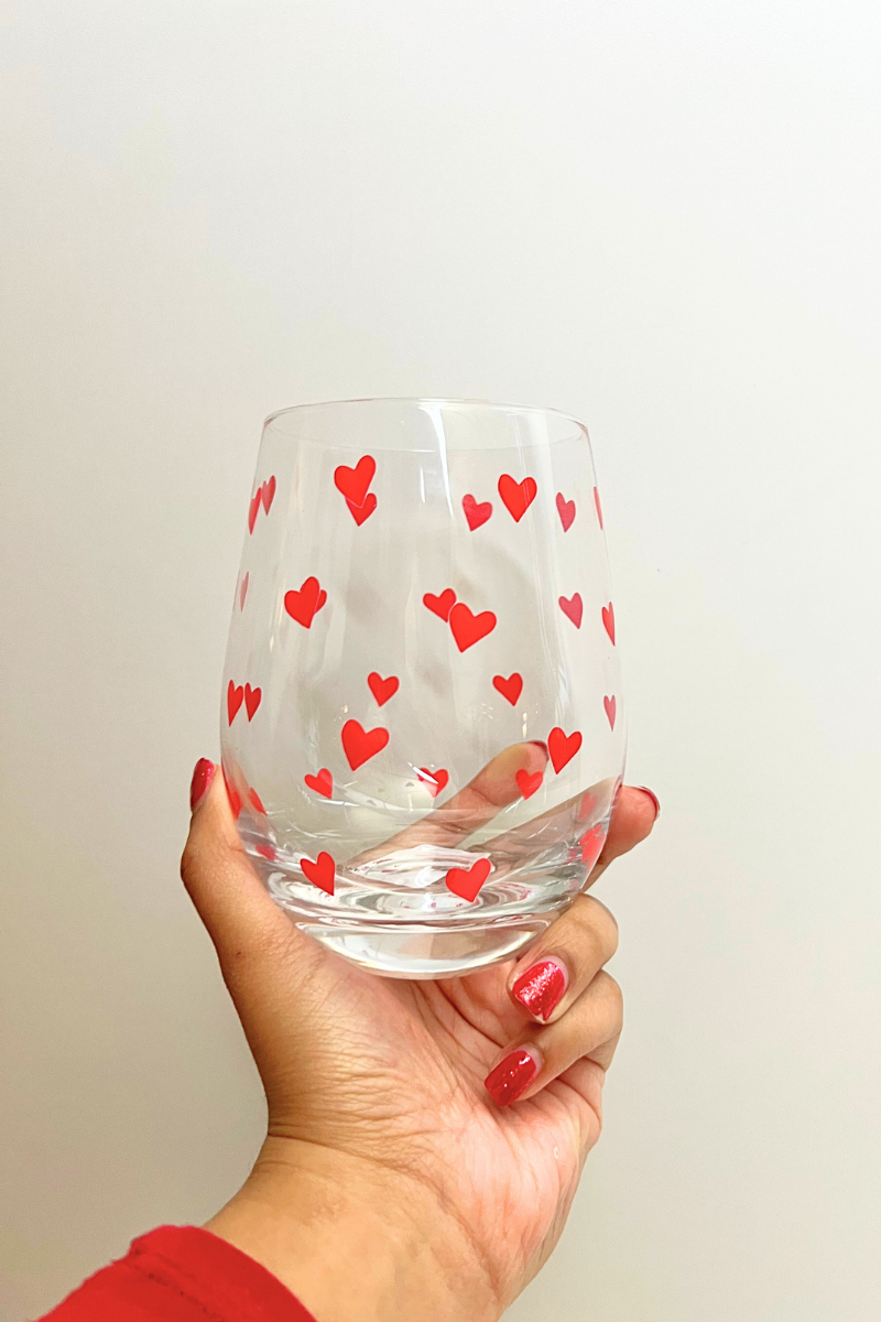 Valentine Stemless Glass