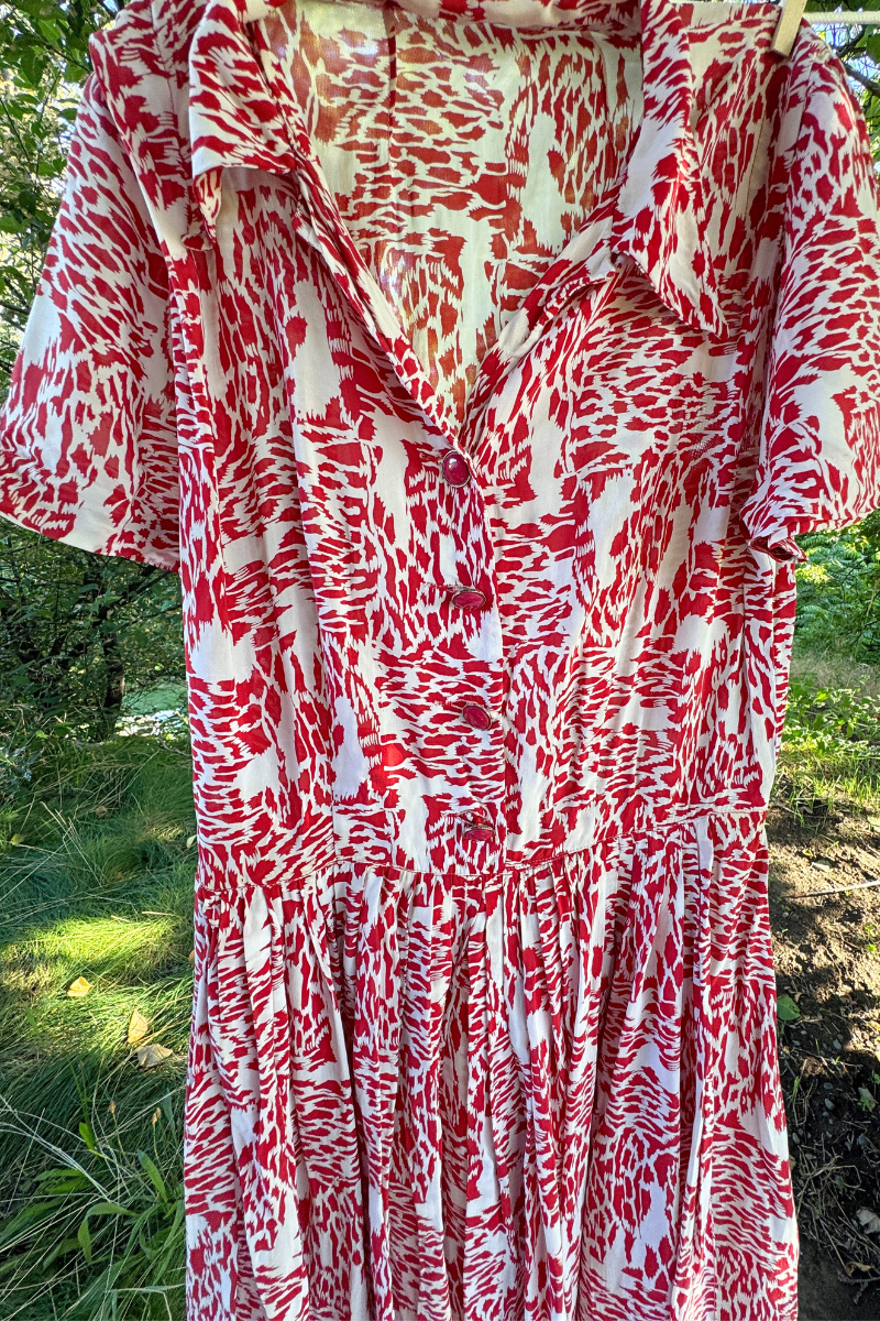 Tea Time Dress Vintage