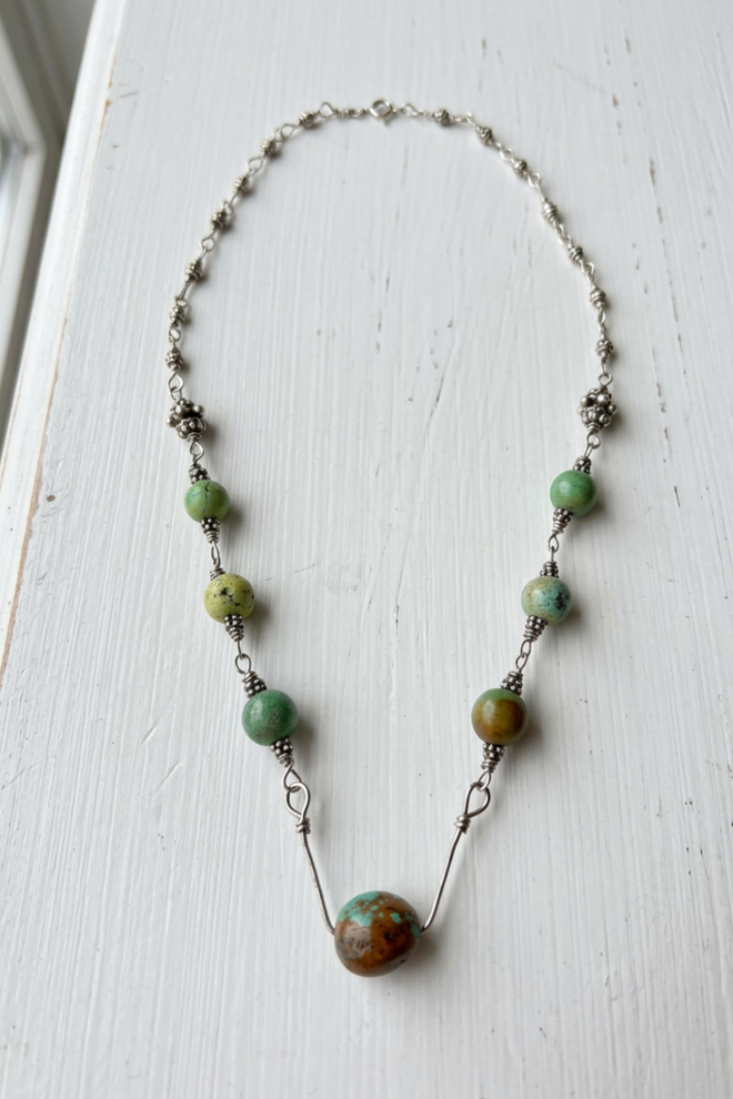 African Turquoise Necklace