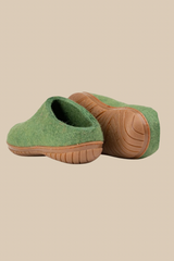 Unisex Outdoor Open Heel Slippers with Rubber Sole