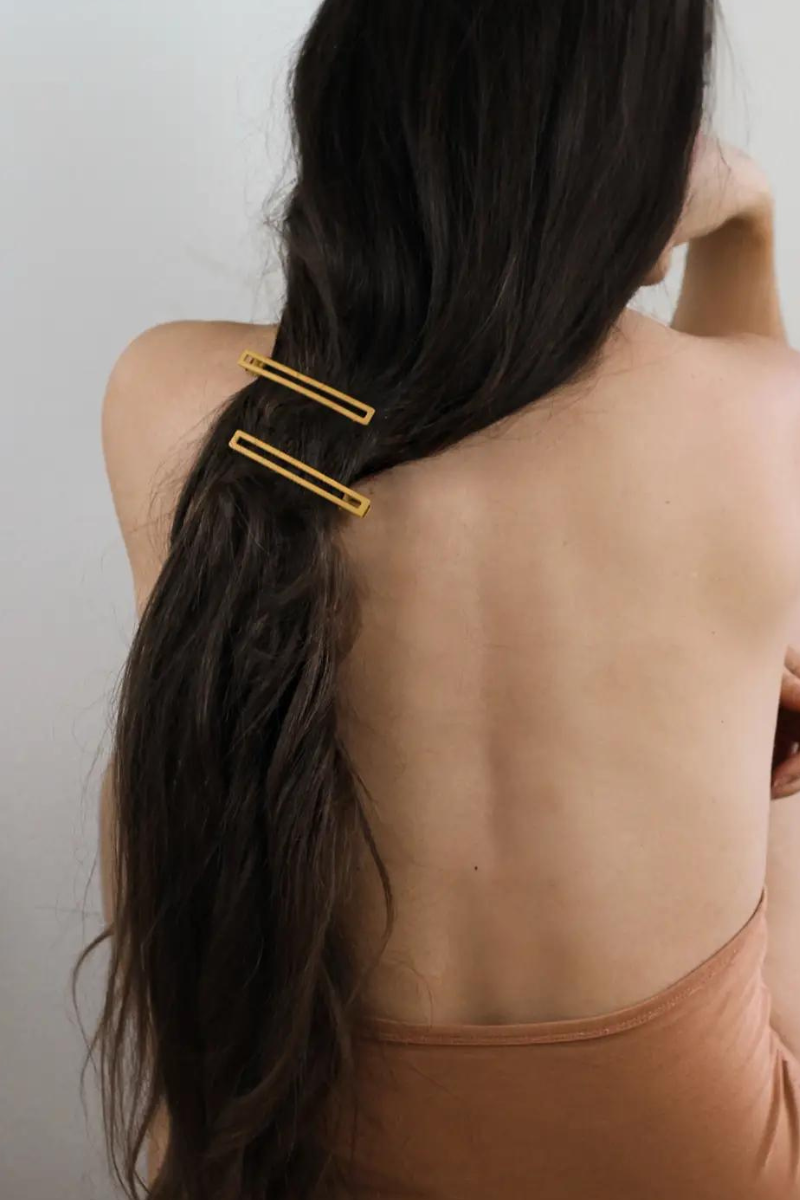 Leia Barrettes, Set of 2