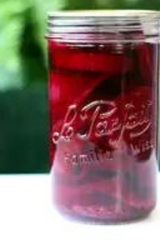 French Glass Mason Canning Jar
