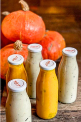 French Glass Milk Beverage Bottle