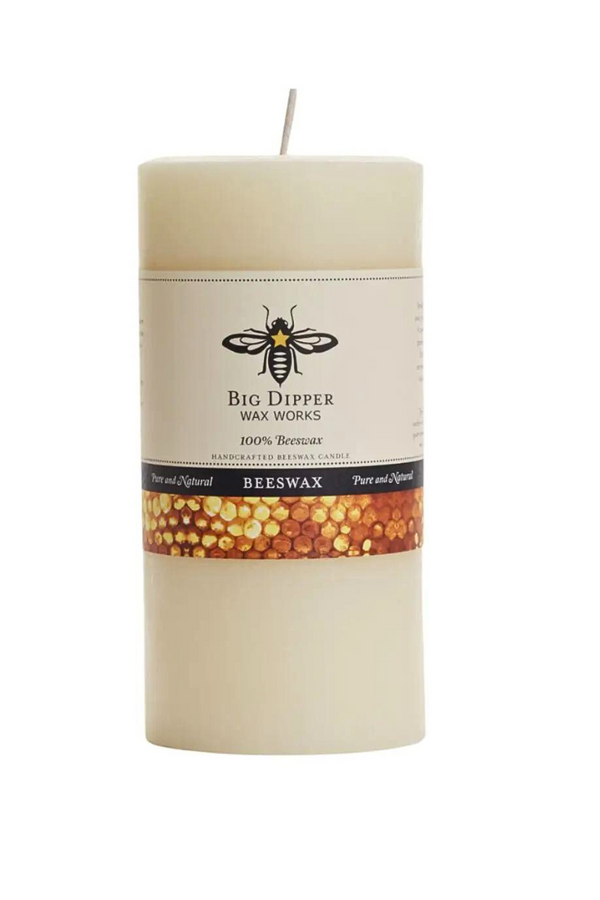 Beeswax 3" X 6" Pillar