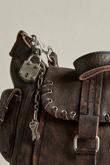 WTF Leigh Distressed Hobo