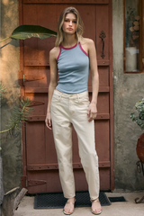 Washed Ringer Tank Top
