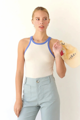 Washed Ringer Tank Top