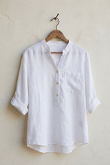 3 Button Linen Shirt