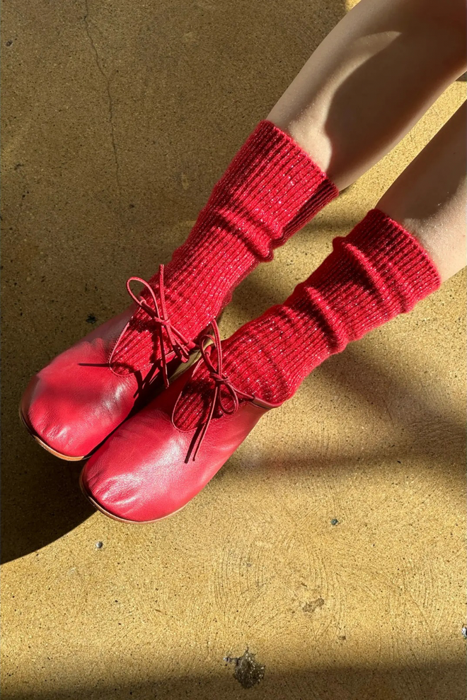 Winter Sparkle Socks