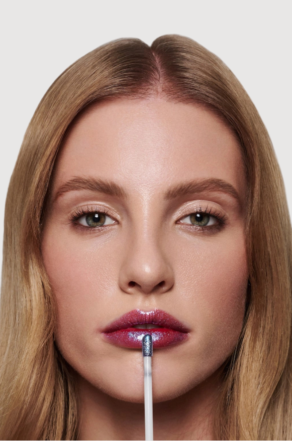 Wonder Blading Top Gloss - Blue Glitter