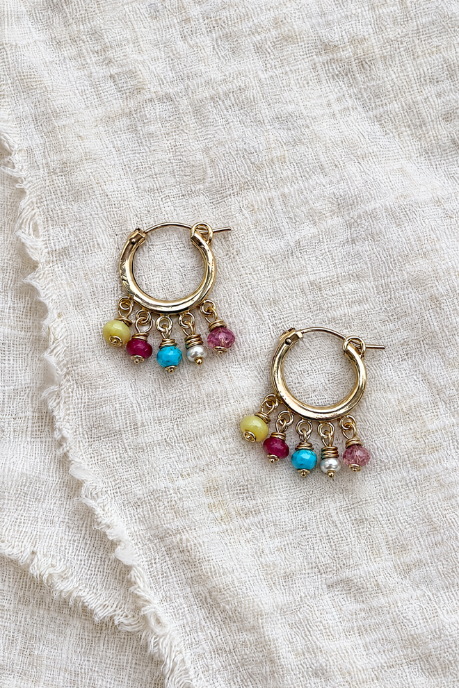 Color Burst Earring