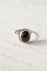 Black Oval Ring