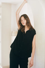 Woven Sleeveless Top