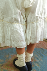 Antique French Cotton Lace Bloomers