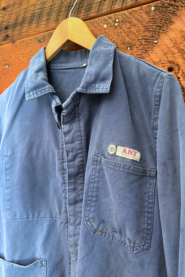 Unisex Vintage French Workwear Jacket — ANF Industrie