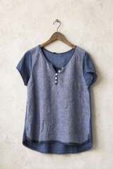Linen Henley