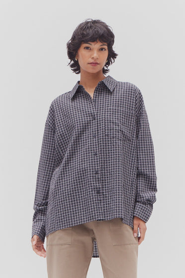 Overfit Check Shirt