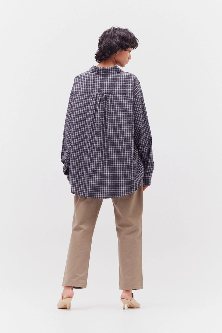 Overfit Check Shirt