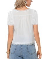 Lace Embroidered Blouse