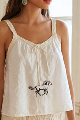 Linen Flowy Tanks
