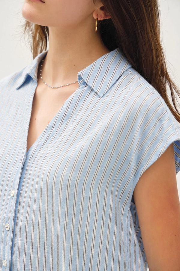 Chambray Button Up Shirt