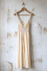 French Vintage Lace Slip Dress, Circa 1928–1934