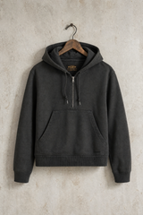 Women's French Terry 1/2 Zip Hoodie