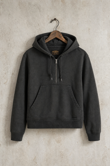 Women's French Terry 1/2 Zip Hoodie