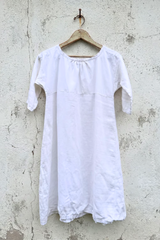 French Monogrammed Farmhouse Dress