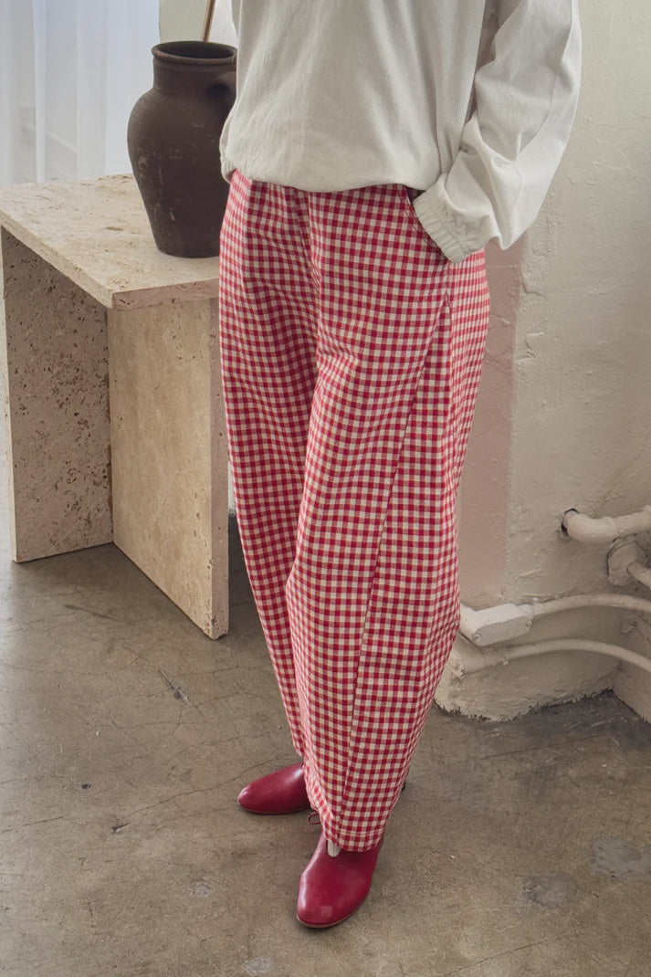 Gingham Pants