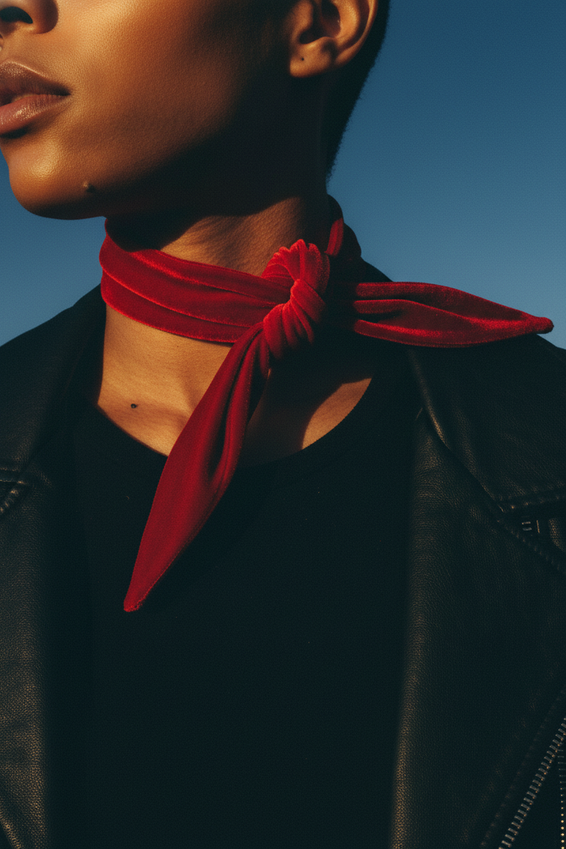 Velvet Scarf Tie