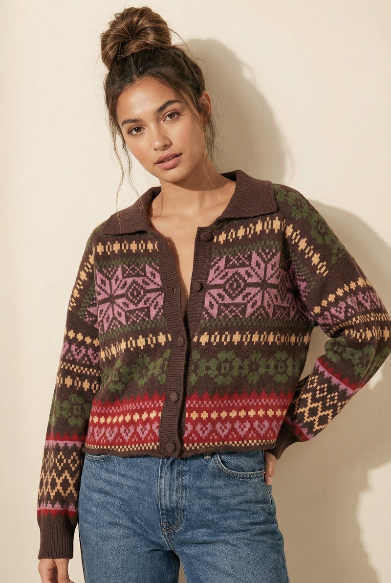 Fair Isle Cardigan