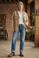 Vintage French Safari Jacket