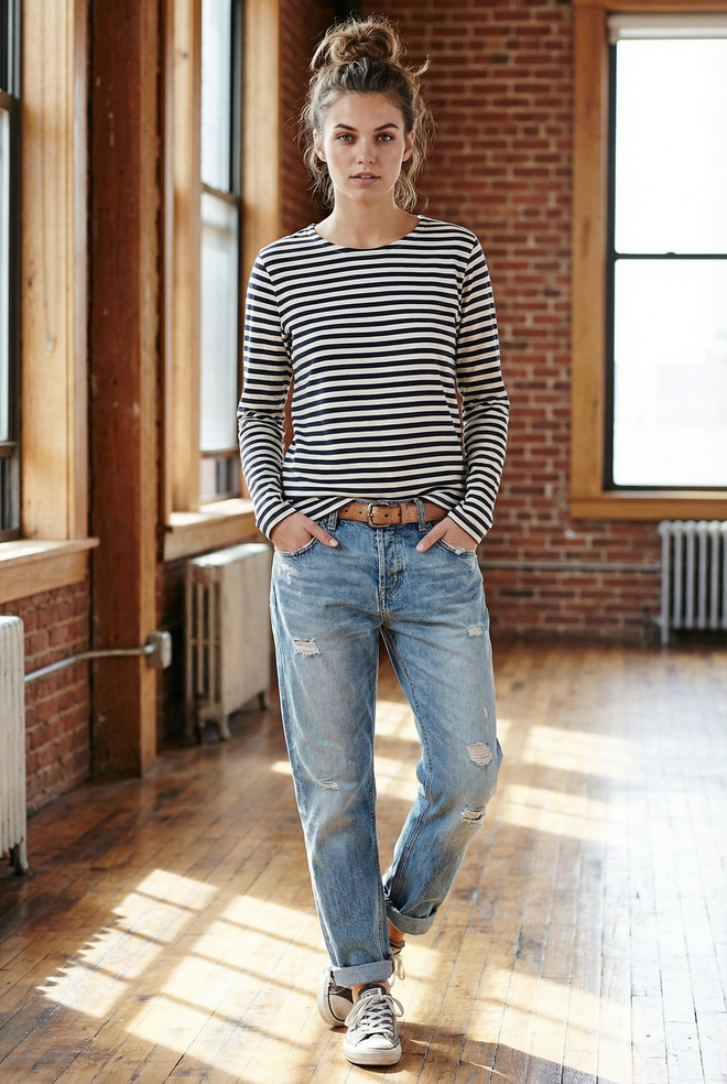 Vintage French Marinière Tee