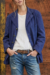 Unisex French Workwear Chore Jacket