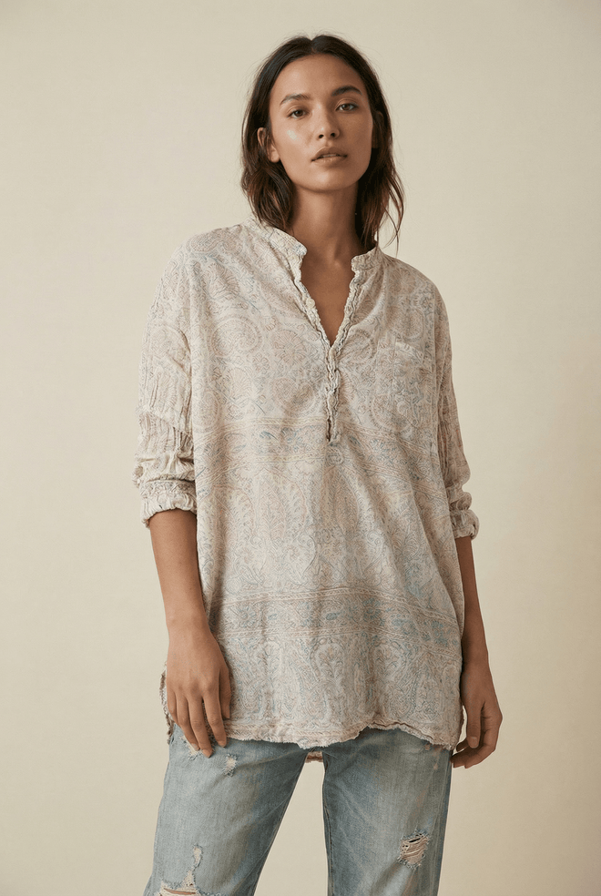 Block Print Idgy Men's Shirt