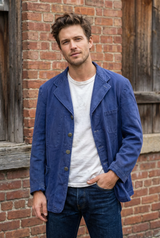 Unisex French Workwear Chore Jacket