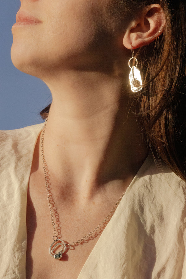 Raw Diamond Necklace