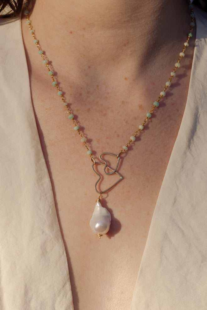 Two Hearts Necklace