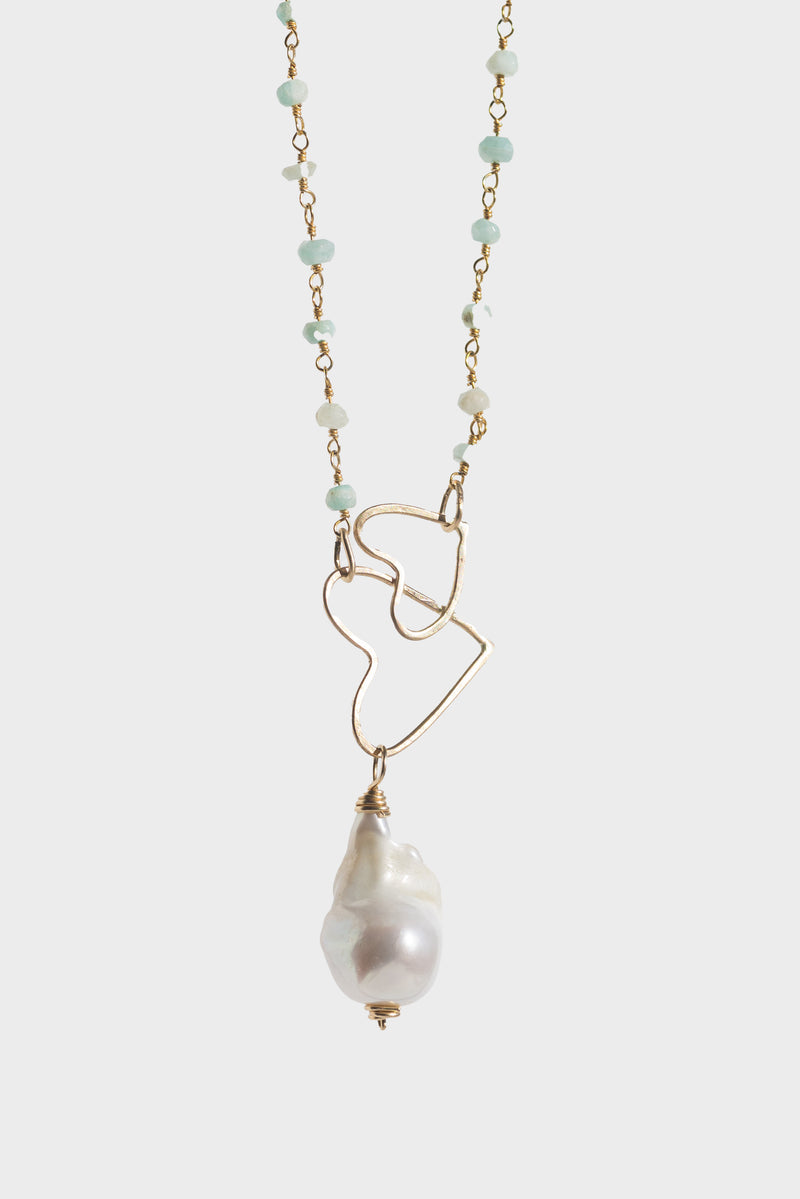 Two Hearts Necklace