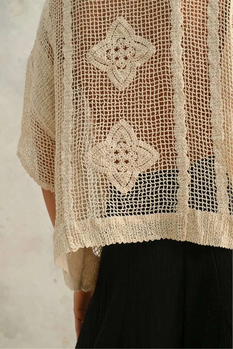 Crochet Knit  Top