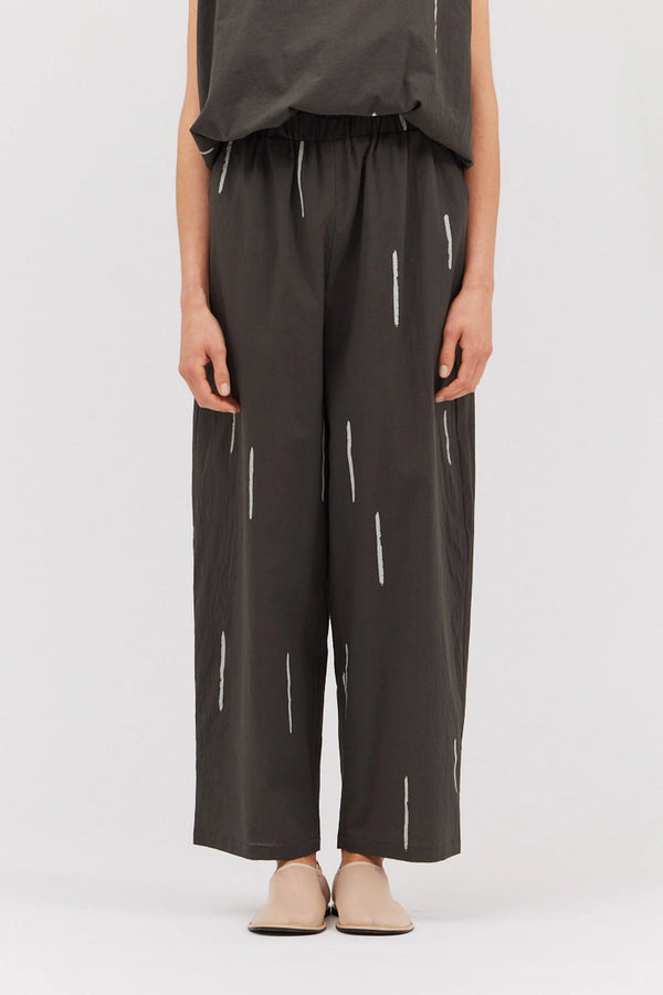 Cotton Print Pants